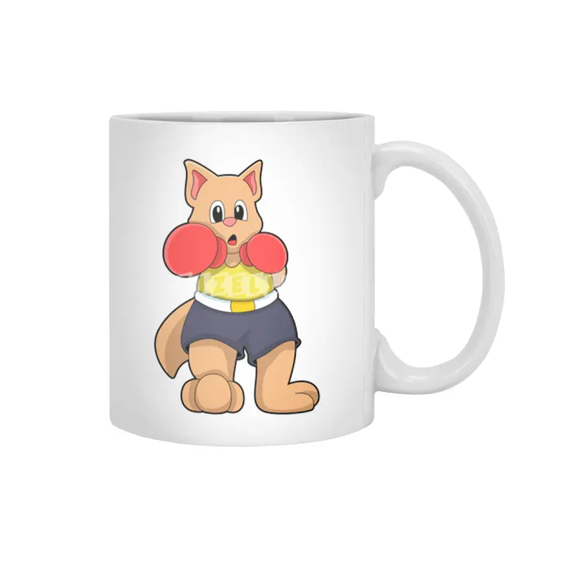 Cat as Boxer at Boxing Beyaz Kupa