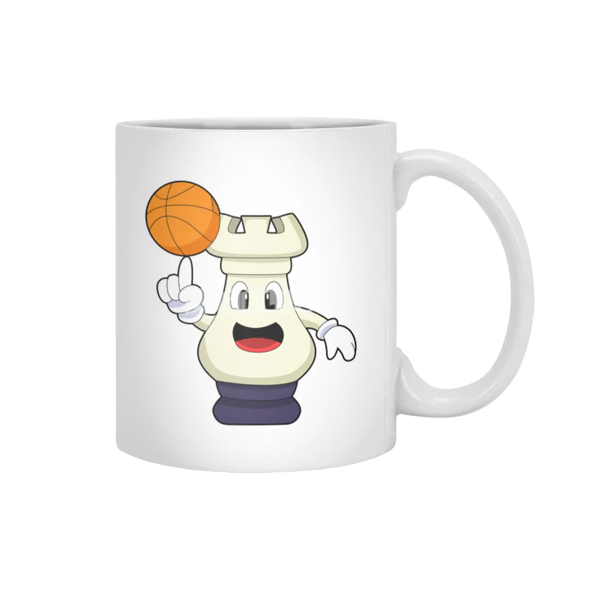 Chess piece Rook at Basketball Sports Beyaz Kupa