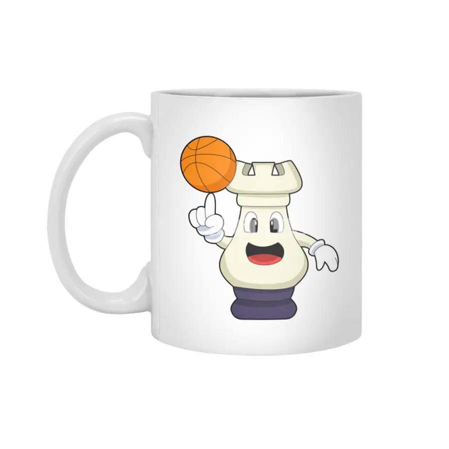 Chess piece Rook at Basketball Sports Beyaz Kupa