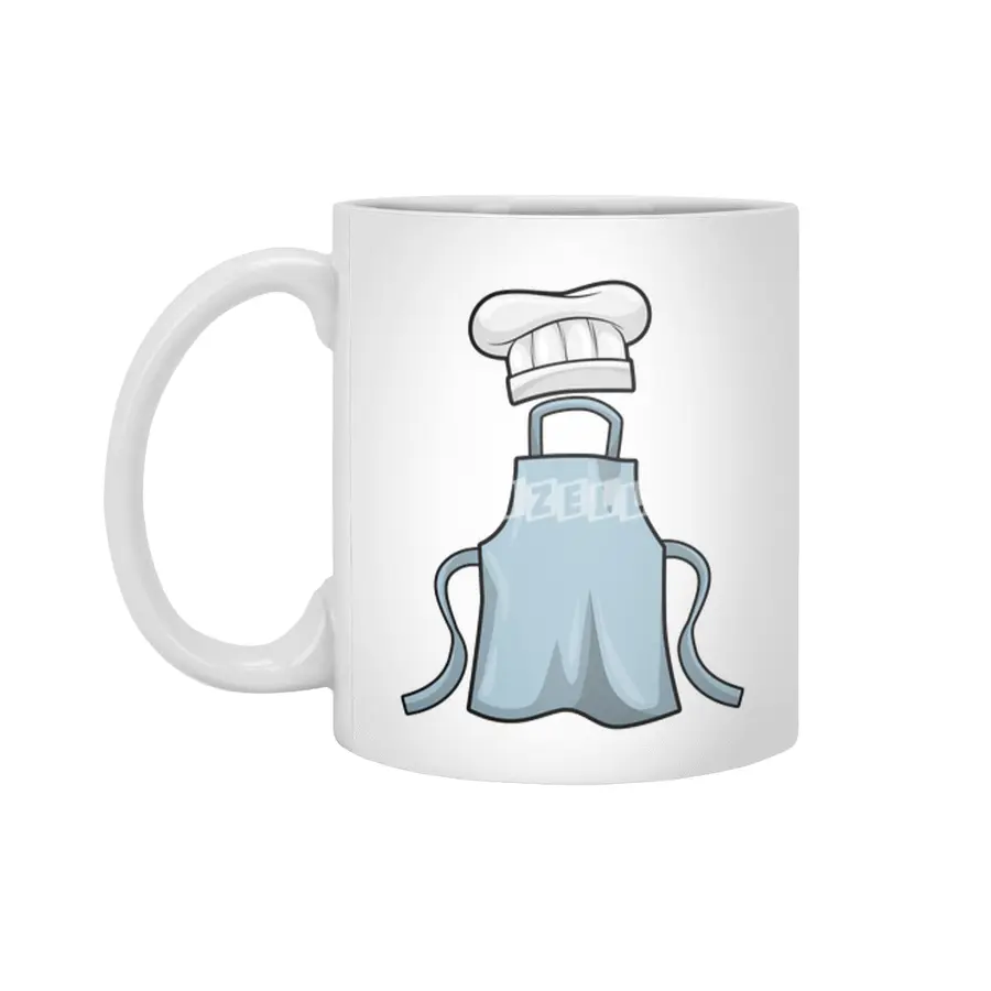 Cooking apron and Cooking hat Beyaz Kupa