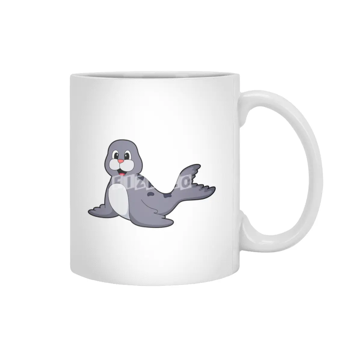 Cute Seal Beyaz Kupa