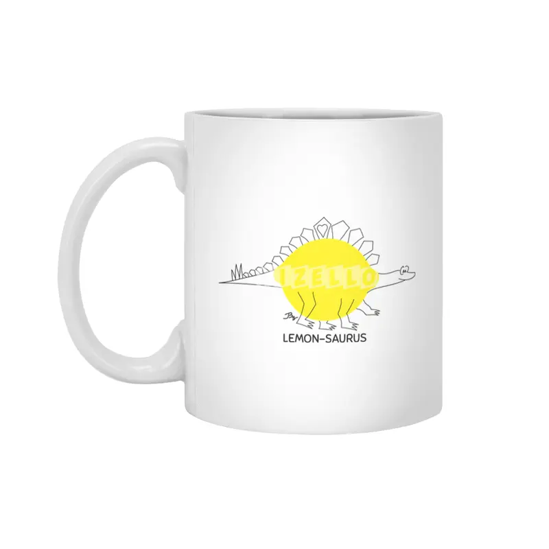 Lemon-saurus Beyaz Kupa