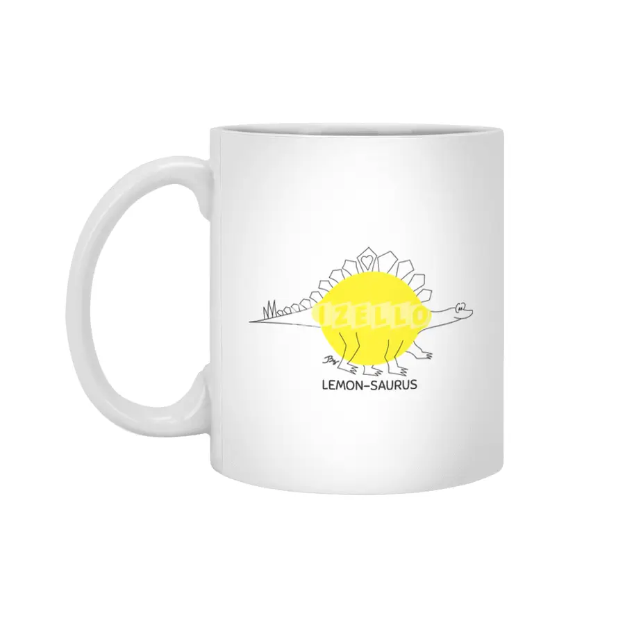 Lemon-saurus Beyaz Kupa