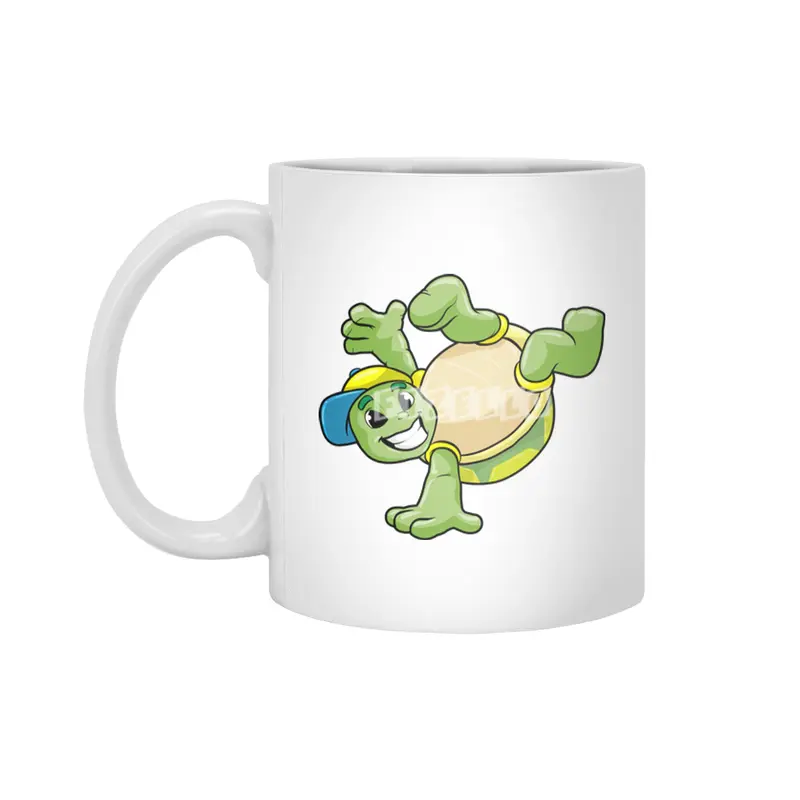 Turtle at Hip Hop break dance with Cap Beyaz Kupa