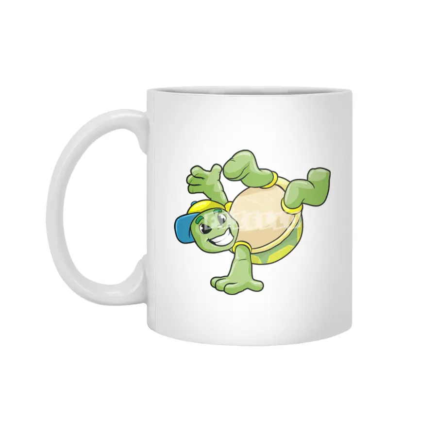 Turtle at Hip Hop break dance with Cap Beyaz Kupa