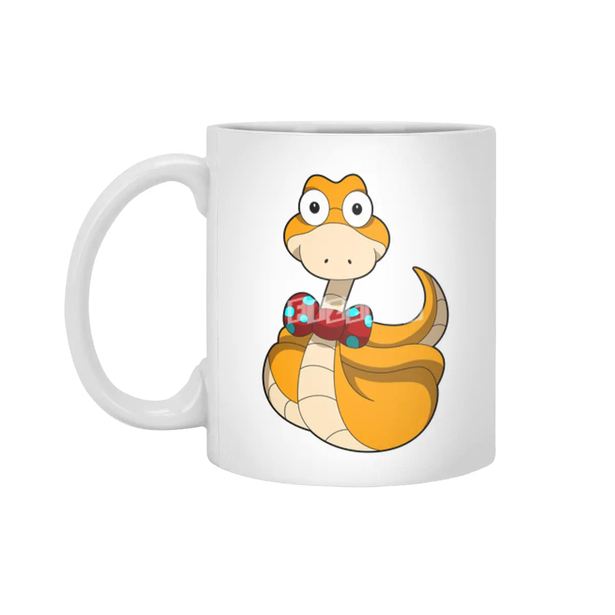 Snake with Tie Beyaz Kupa