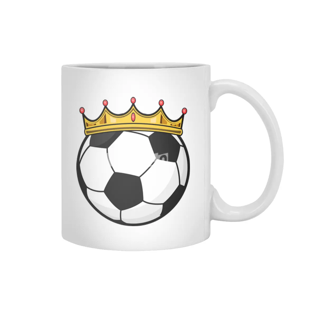 Soccer Crown Queen Beyaz Kupa