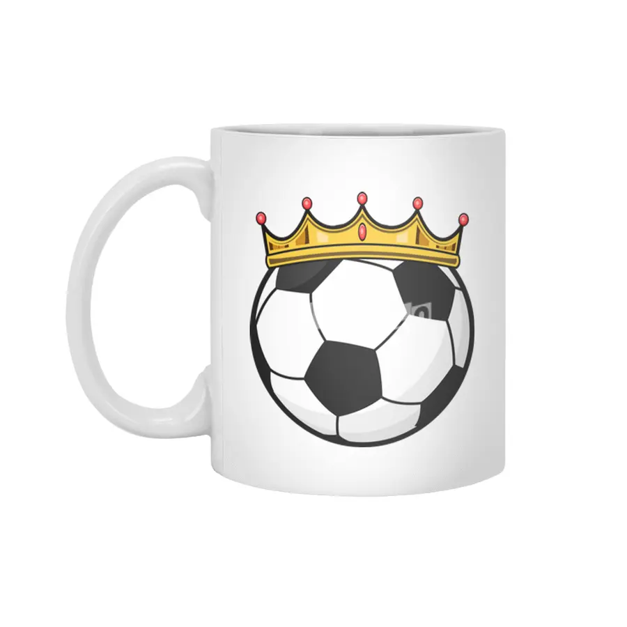 Soccer Crown Queen Beyaz Kupa