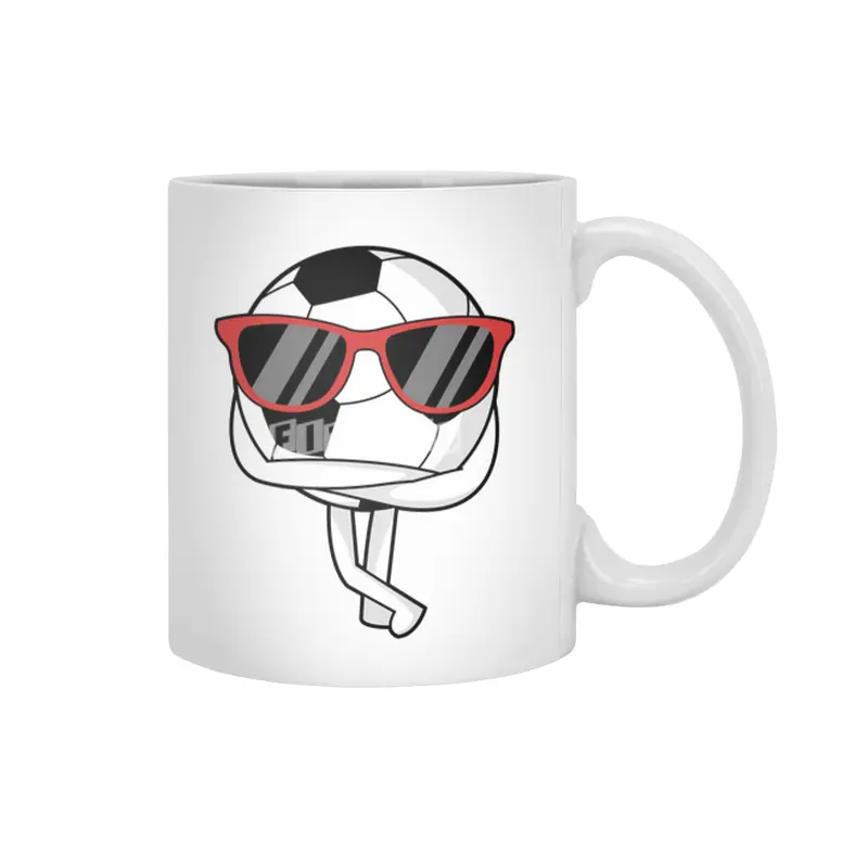 Soccer player with Sunglasses at Soccer Beyaz Kupa
