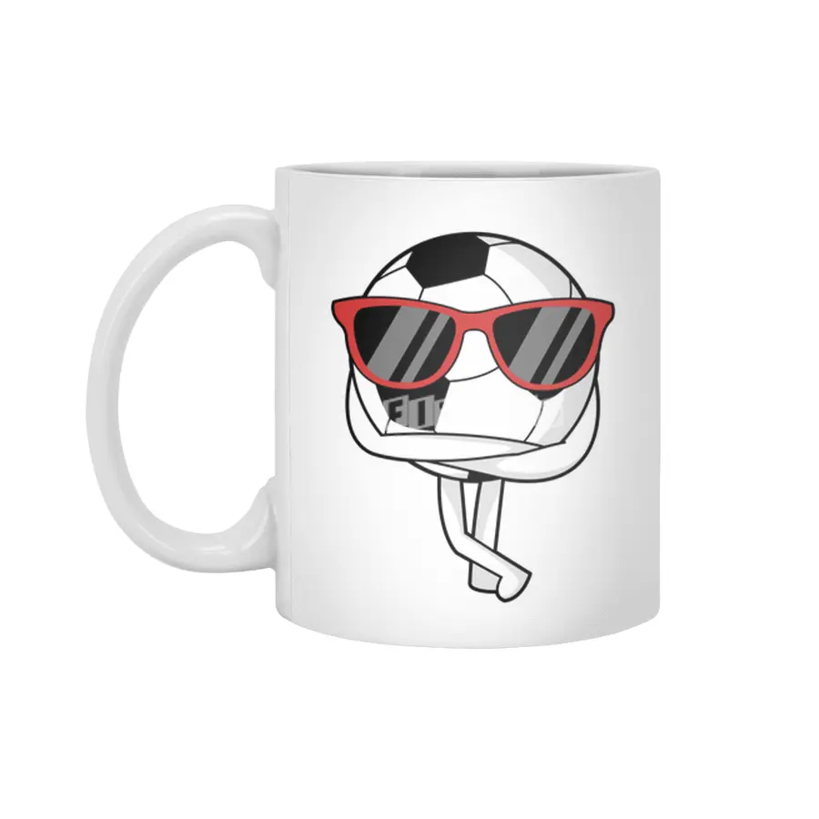 Soccer player with Sunglasses at Soccer Beyaz Kupa