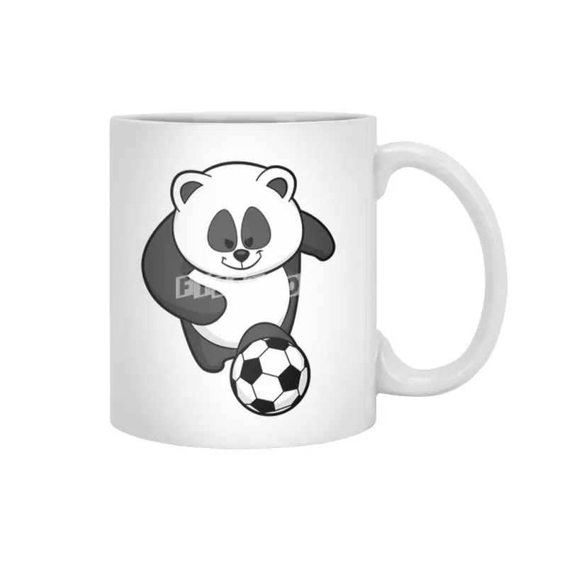 Panda as Soccer player at Soccer Beyaz Kupa