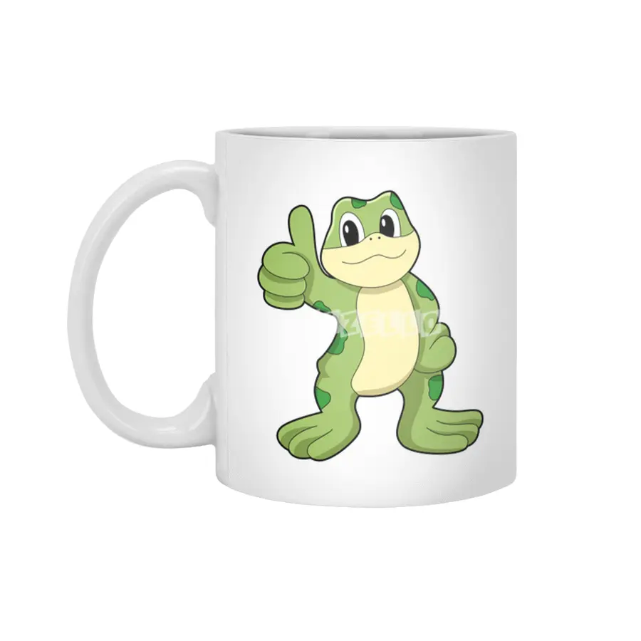 Frog with Approve Beyaz Kupa