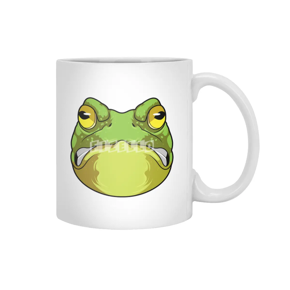 Frog with evil Eye Beyaz Kupa
