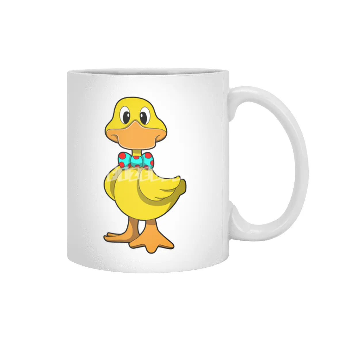 Duck with Tie Beyaz Kupa