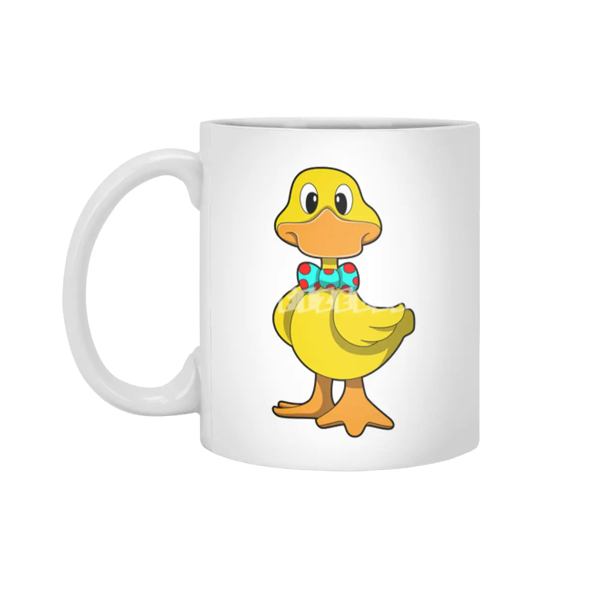 Duck with Tie Beyaz Kupa