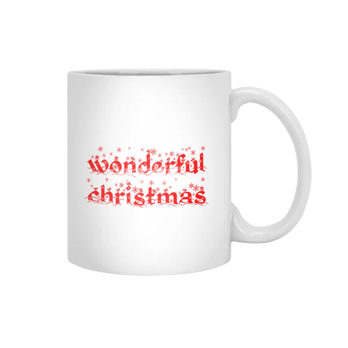 christmas Beyaz Kupa