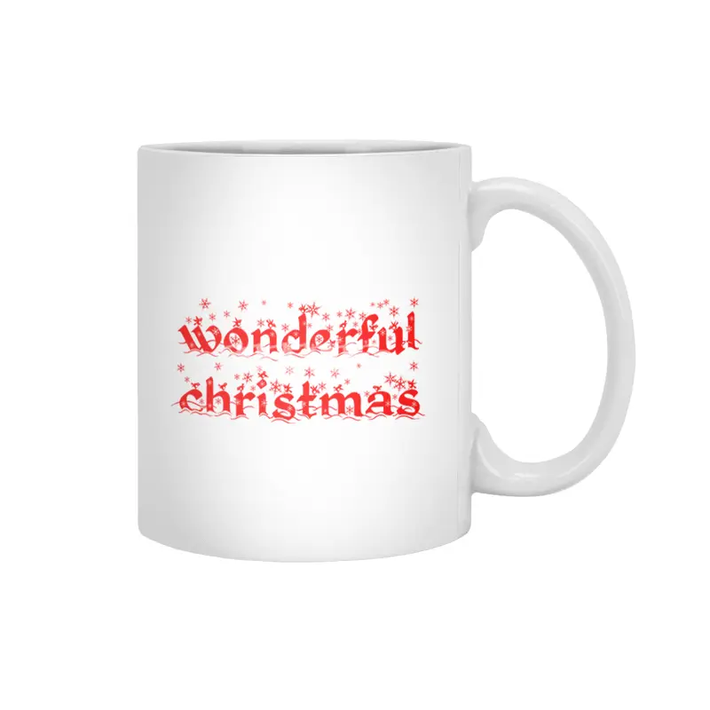 christmas Beyaz Kupa