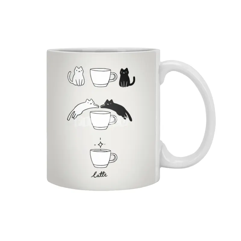 Coffee Catte Beyaz Kupa