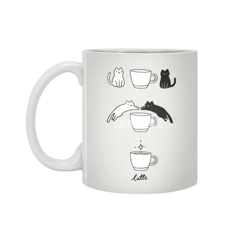 Coffee Catte Beyaz Kupa
