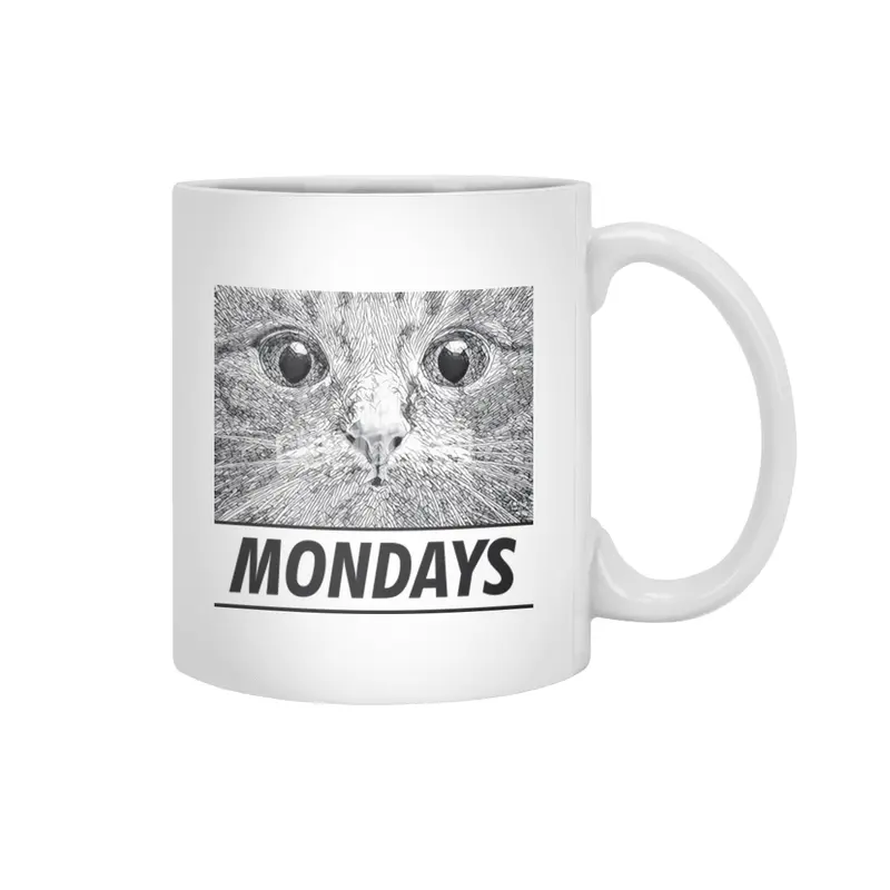 MONDAYS - Out of Milk! Beyaz Kupa