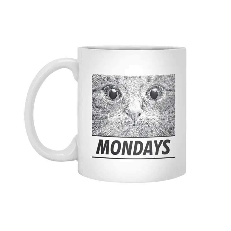 MONDAYS - Out of Milk! Beyaz Kupa