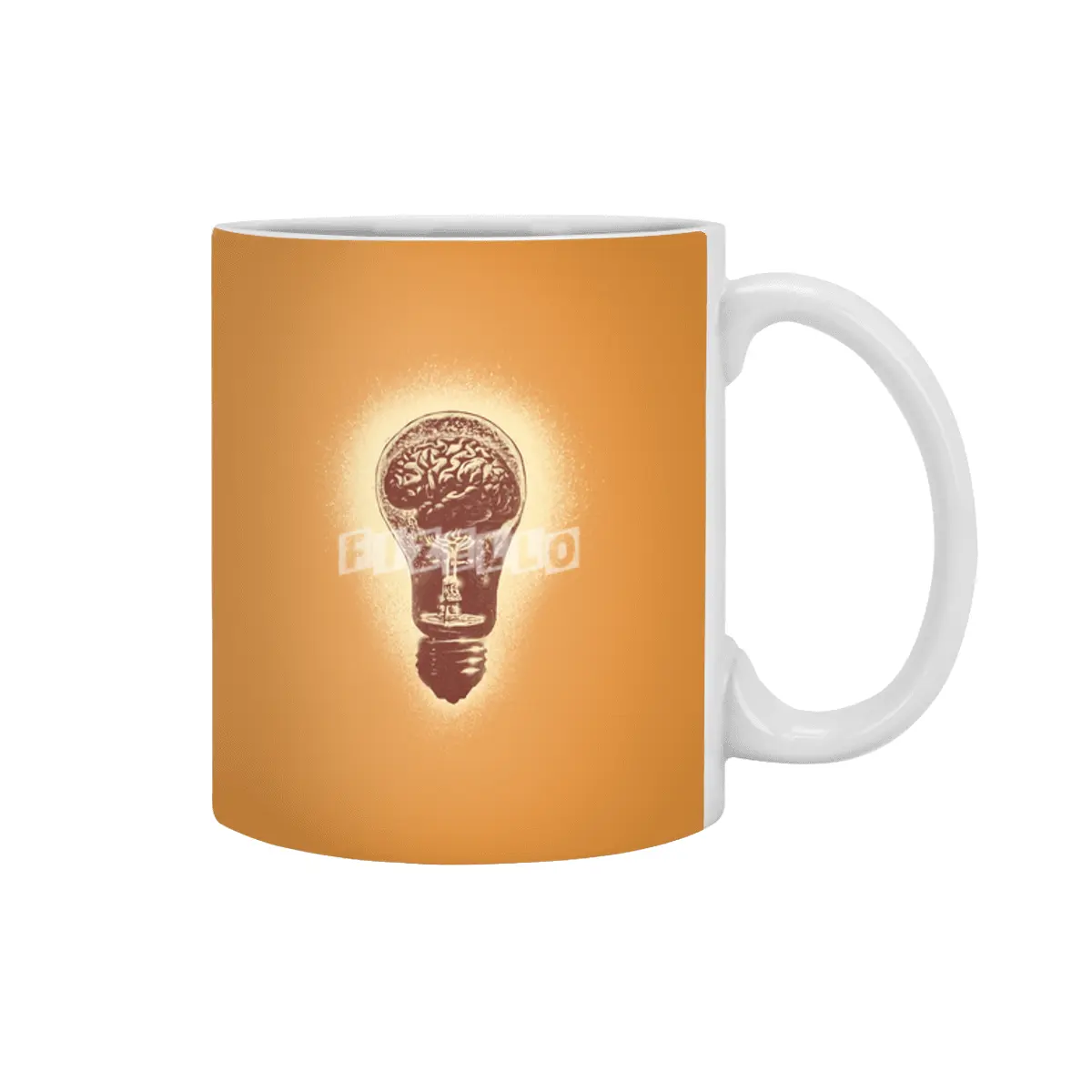 brain stun Beyaz Kupa