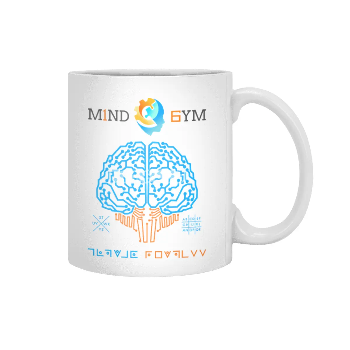 Brain Cypher Circuit Beyaz Kupa