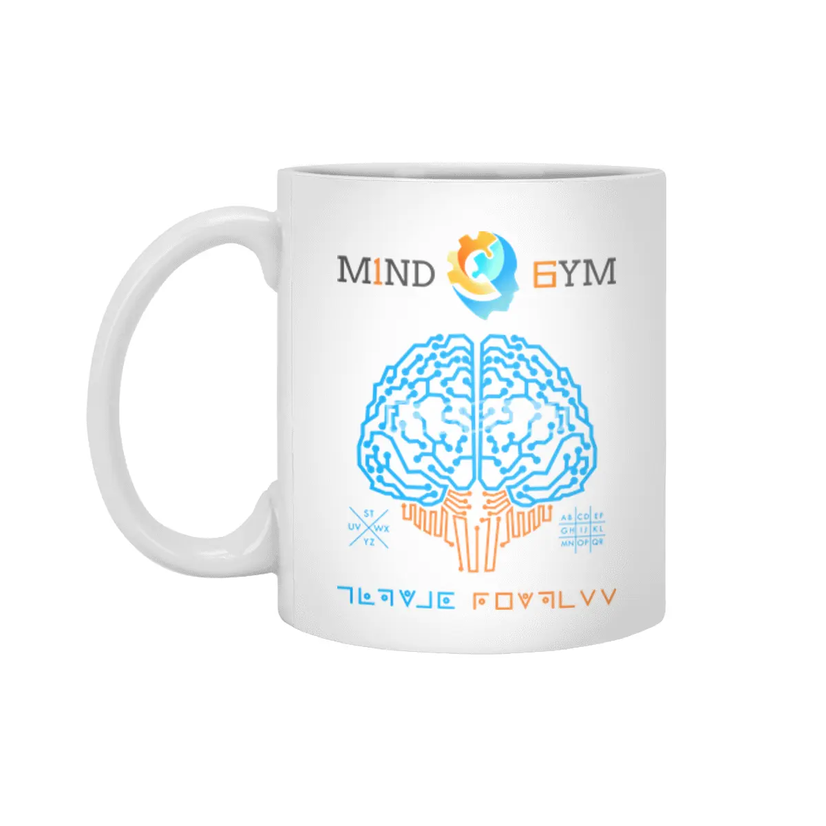 Brain Cypher Circuit Beyaz Kupa