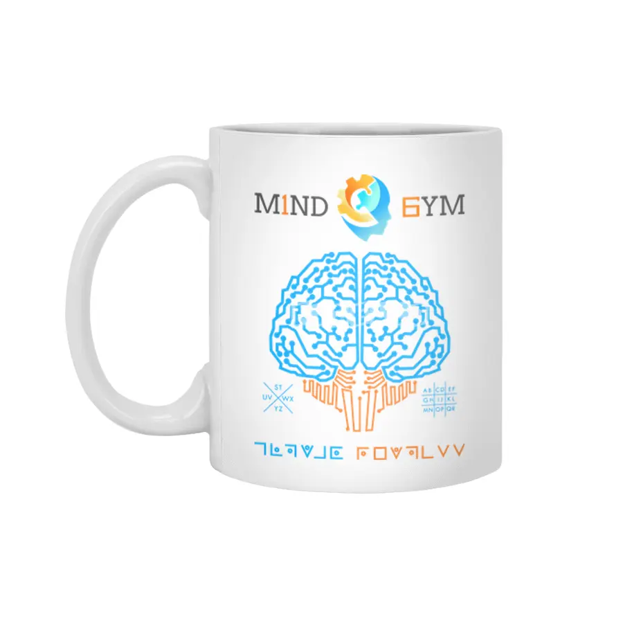 Brain Cypher Circuit Beyaz Kupa