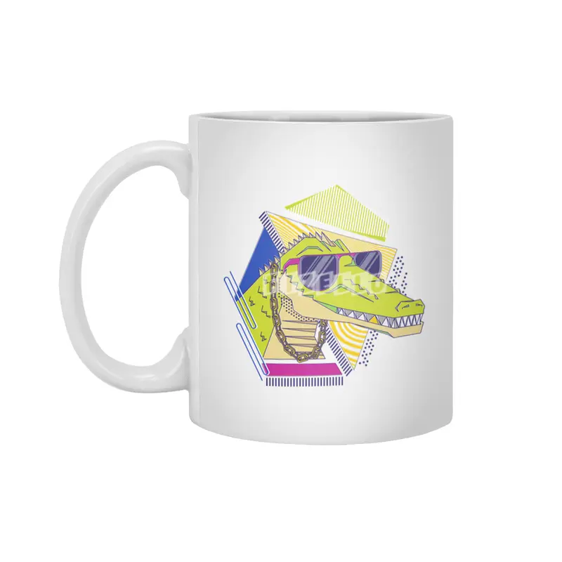 Croc-o-style Beyaz Kupa