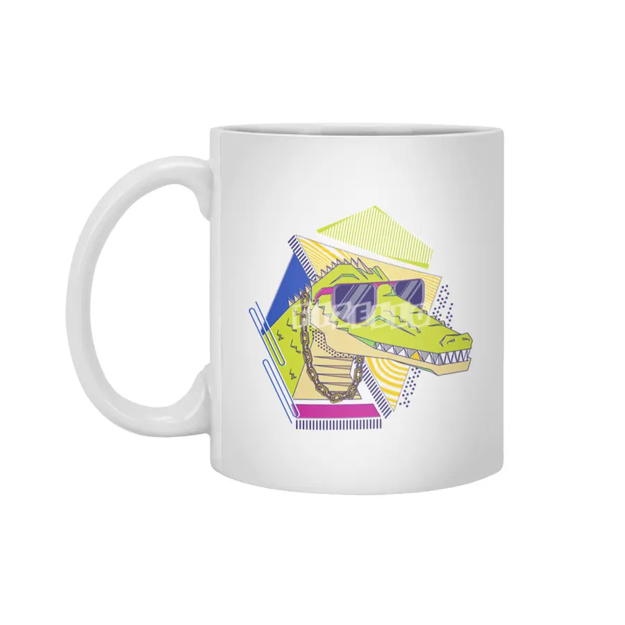 Croc-o-style Beyaz Kupa