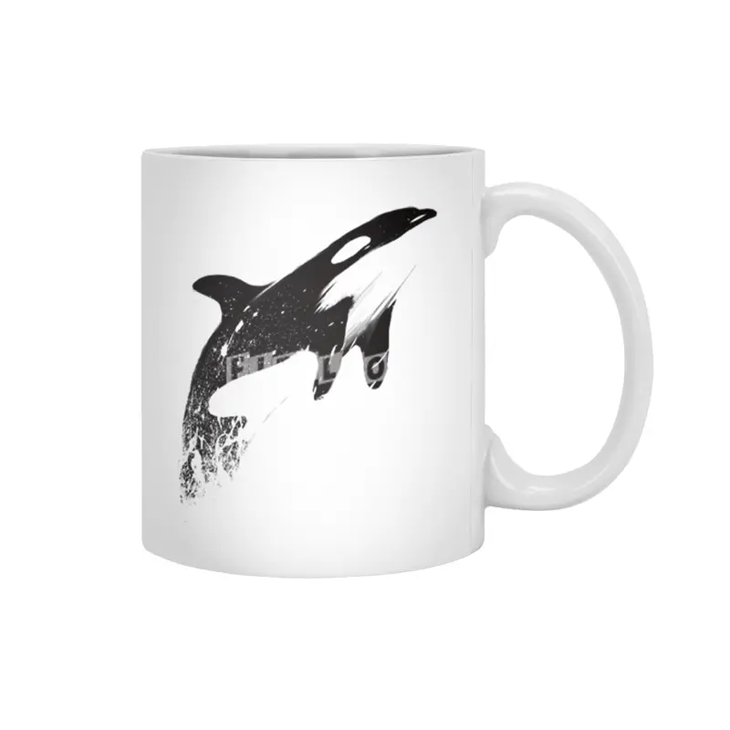 orcas can fly Beyaz Kupa